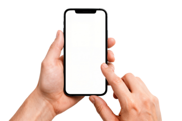 mobile phone in hand