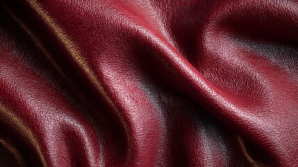 Luxury red leather texture background