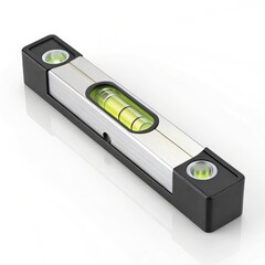 bubble level isolated on white