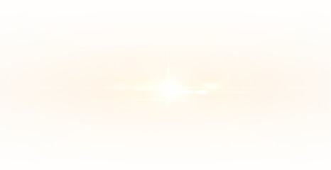 A highquality sunlight flare PNG overlay with a transparent sunburst