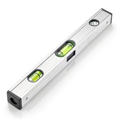 bubble level isolated on white