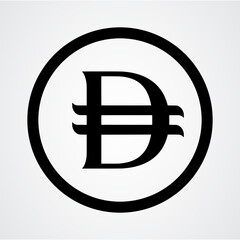 UAE Dirham Currency icon. Currency Exchange, Financial, Banking symbol