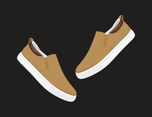 Vector loafer design, Shoe sketch, Sneakers vector, Shoes outline illustration, vector drawing. Shoe isolated on white background, vector illustration Loafer, Shoes clipart, Pair of shoes.