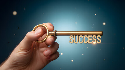 Unlock your potential with the golden key to success