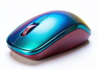 Isolated Computer Mouse on White Background - High-Resolution Stock Photo