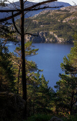 Revsvatnet, Preikestolen, Noruega