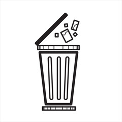 trash can so that it is clean