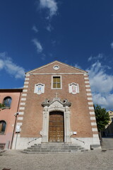 A small church in Montefalcione, a village in the province of Avellino, Italy.