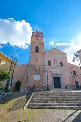 A small church in Montefalcione, a village in the province of Avellino, Italy.
