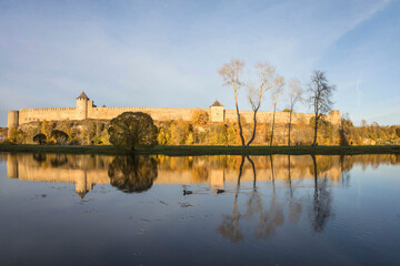 Ivangorod fortress, Estonia-Russia, border