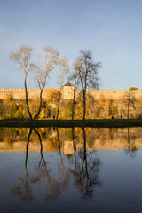Ivangorod fortress, Russia-Estonia, border