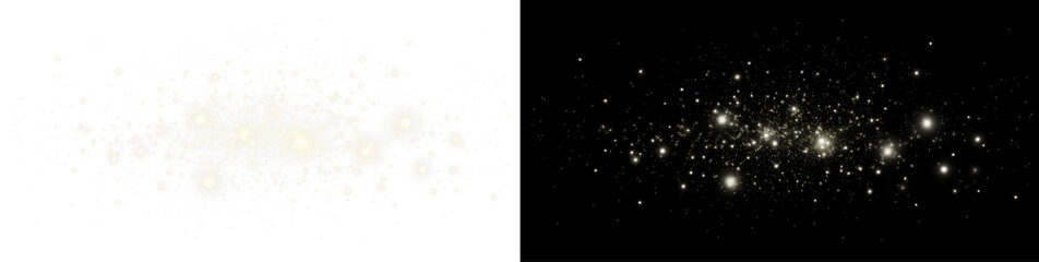Elegant luminous particles PNG overlay perfect for adding a transparent