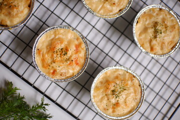Macaroni schotel in cup