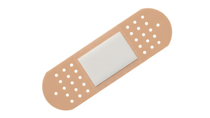 Adhesive bandage offers protection and healing, representing first aid and care for minor wounds, ideal for health and wellness campaigns