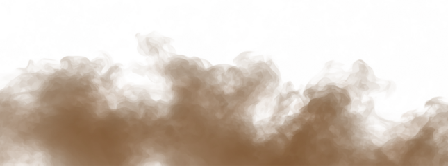 Png Brown Dust Cloud PNG Overlay on transparent background