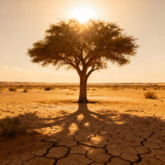 tree in the desert