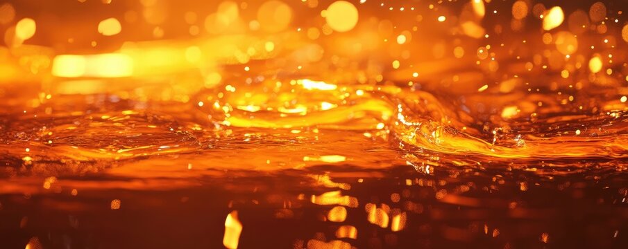 Shaping molten glass in industrial process.