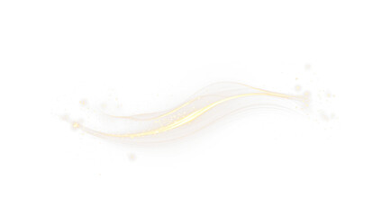 Png Gold Sparkle Swirl Overlay PNG on transparent background © KULAKOVA