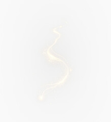 Png Gold Swirl Light Overlay PNG Illustration on transparent background