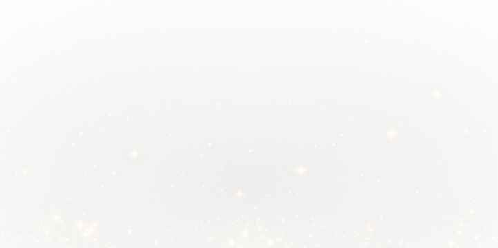 Gold sparkles and particles create a stunning transparent PNG overlay