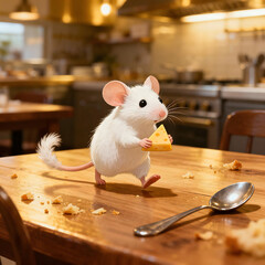 rat in the kitchen
