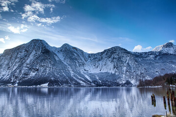 Beautiful Hallstatt in Austrian Alps