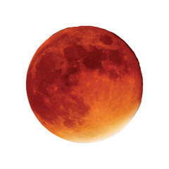 Stunning celestial spectacle of a total lunar eclipse, presenting the mesmerising reddish 'blood moon' phenomenon, an enchanting astronomical event glowing brightly in the night sky