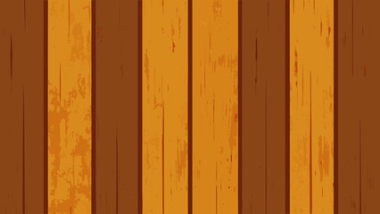 Weathered Teak Wall Wallpaper Illustration