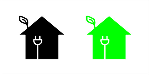 line icons of energy efficiency and saving. Outline symbol collection. Editable vector stroke. 256x256 Pixel Perfect scalable	