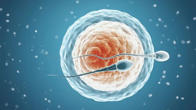 Sperm and Human Egg