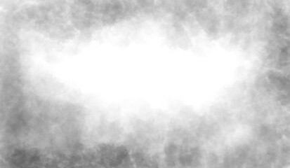 Dark Smoke or Fog Frame Background with Center Copy Space