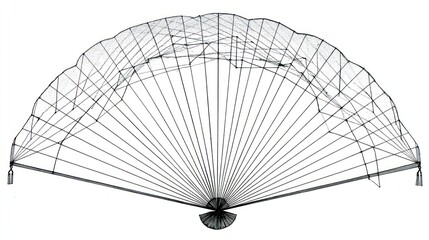 Elegant open fan design