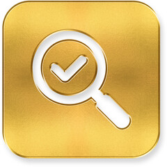 Shiny Gold Verified Search Result Icon