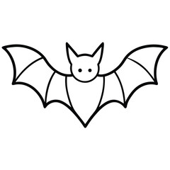 bat silhouette vector art