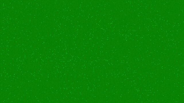 Abstract dark green background animation featuring softly twinkling light dots moving irregularly. The random glowing particles create a sense of calm motion, mystery, and elegance.