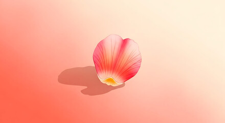 Romantic Coral Petal