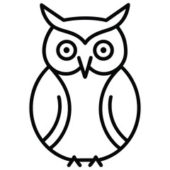 owl silhouette vector art