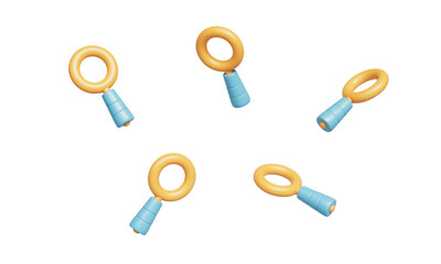 심플한 돋보기 아이콘 Simple Magnifying Glass Icon