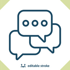 Chat Bubbles - Group Chat Icon