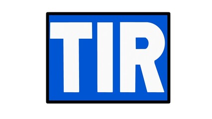 Sign Transports International Routiers.