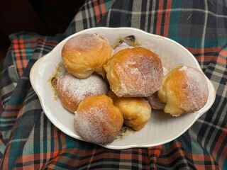 buns on a plate