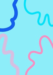 abstract background with blue lines