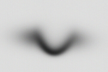 Soft Dark V Shape on White Textured Background Abstract Minimalist Style