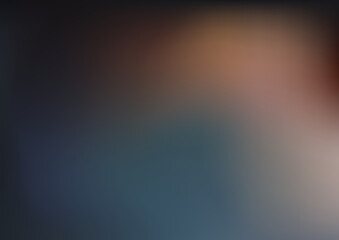 Retro photo film. Dark vintage film texture with soft light leaks. Blurred retro background of old analog photography. Grunge gradient overlay. Abstract vector illustration.