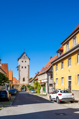 Obraz premium Altstadt, Mainbernheim, Bayern, Deutschland 