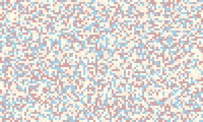 Abstract pastel pixelated texture.  Subtle blend of pink, blue, and cream creates a calming, versatile background ideal for websites, social media, or print.