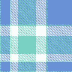 Pastel plaid pattern with cool blues, greens, and white creating a cozy, modern aesthetic. Ideal for backgrounds, textiles, or design projects needing a gentle touch.