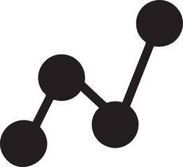 Share Icon Silhouettes Connect Network Send Minimalist