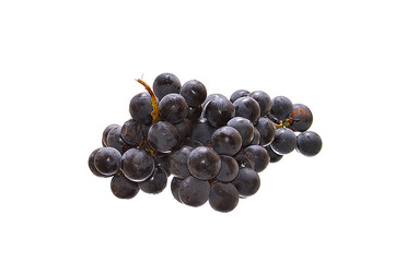 grapes isolated on white background