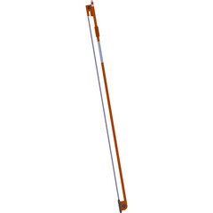 A simple illustration of a string with two small orange elements on a transparent background symbolizing a measurement or distance tool